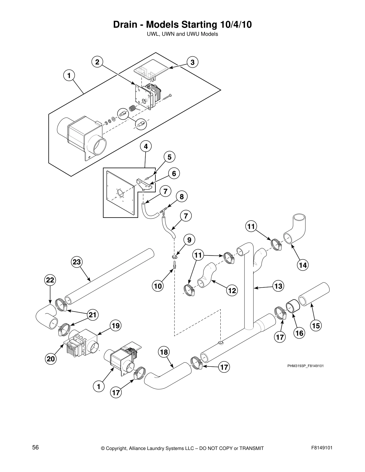Drain - Models Starting 10/4/10
