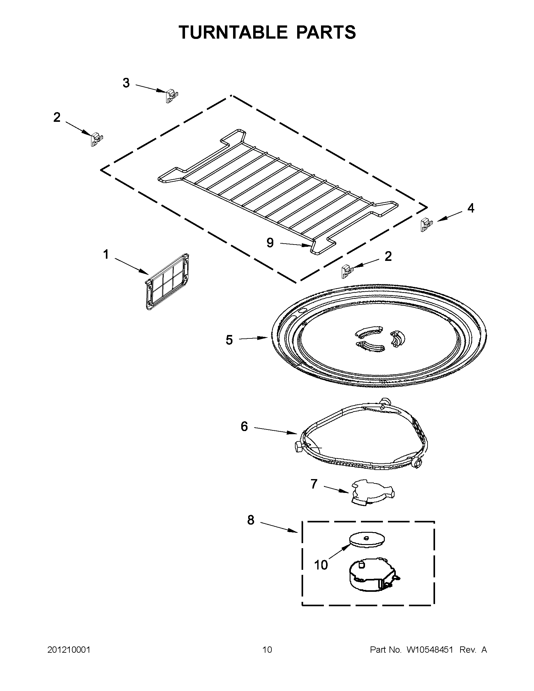 05 - TURNTABLE PARTS