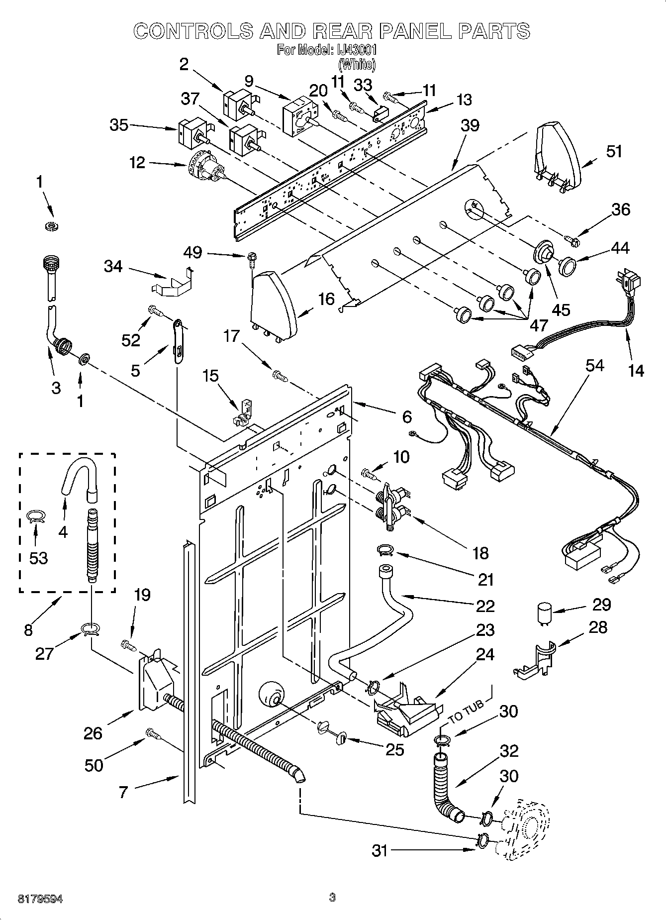 02 - CONTROLS AND REAR PANEL PARTS