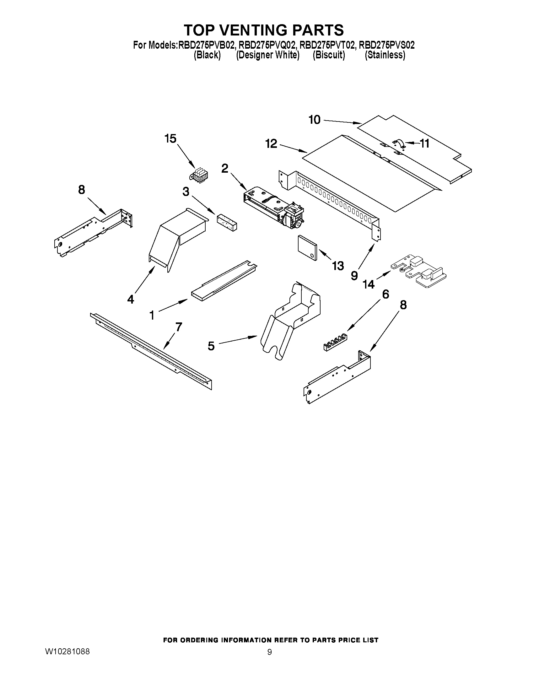 07 - TOP VENTING PARTS