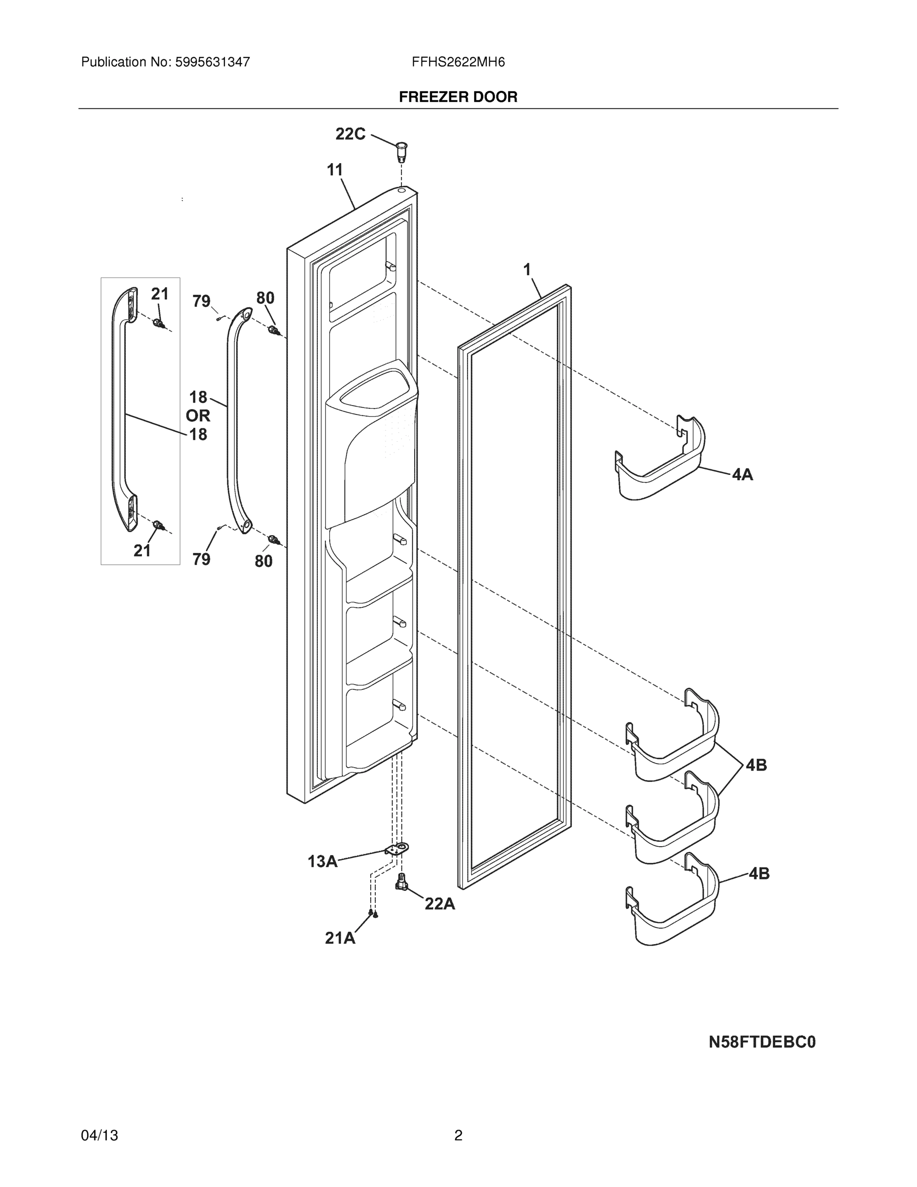 03 - FREEZER DOOR