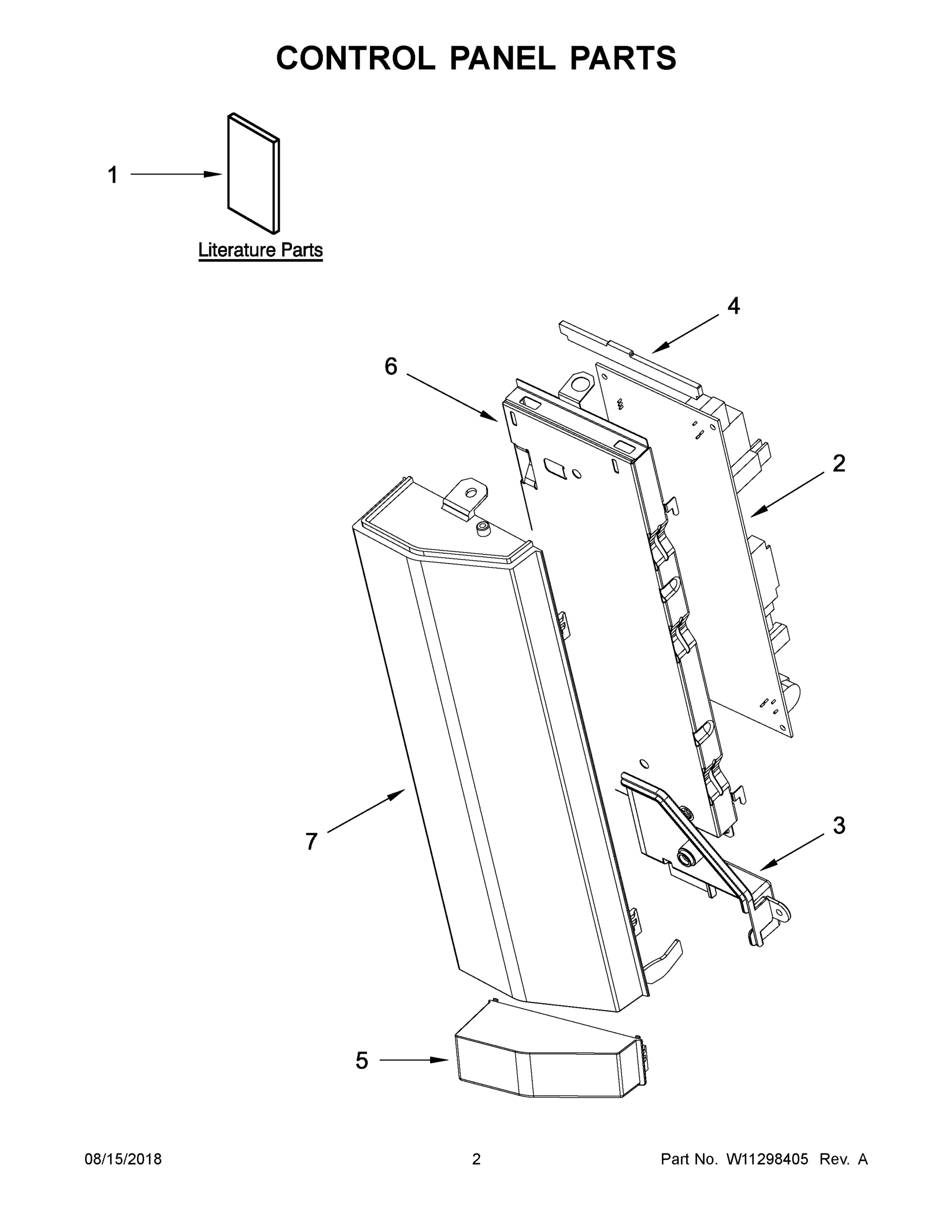 02 - CONTROL PANEL PARTS