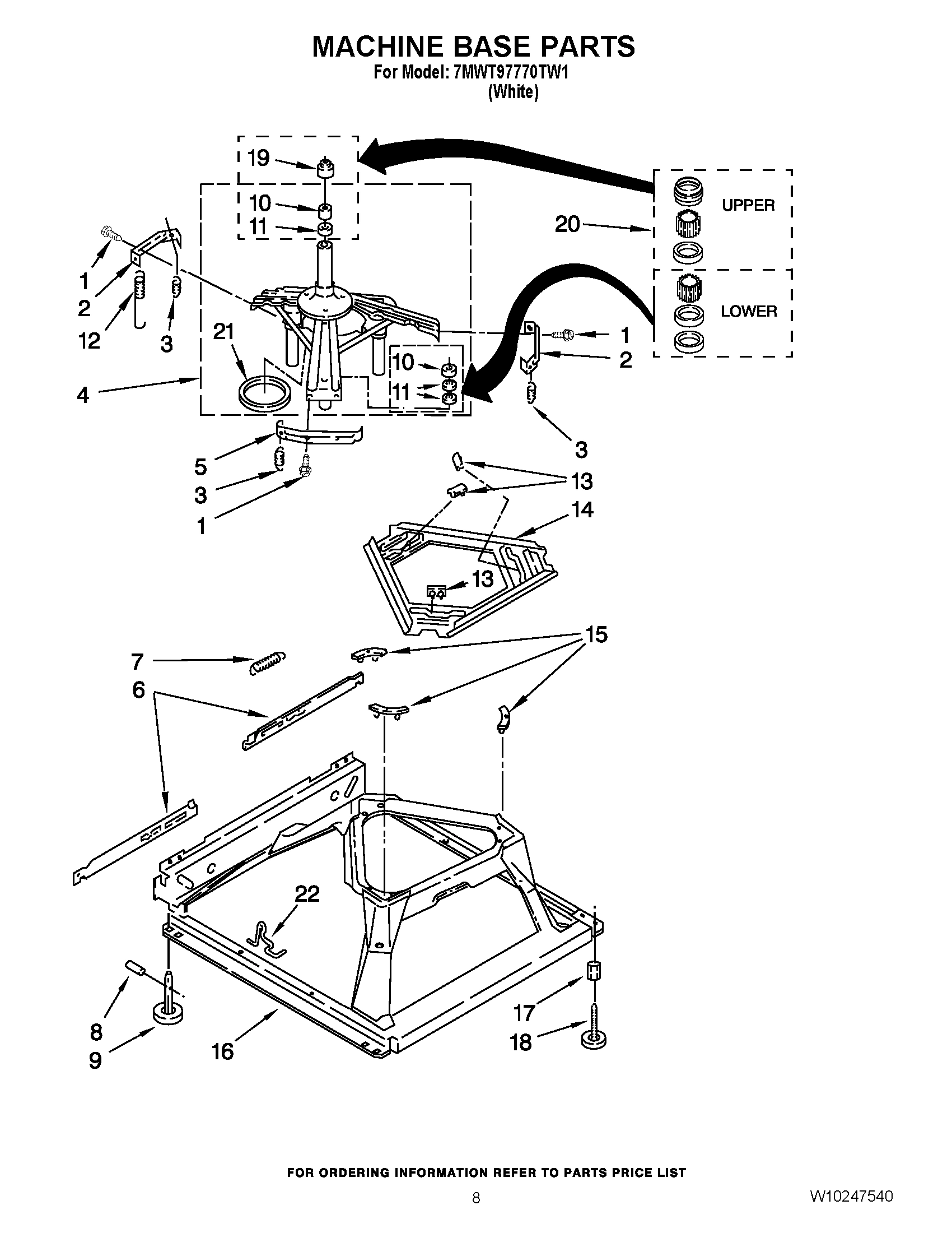 05 - MACHINE BASE PARTS