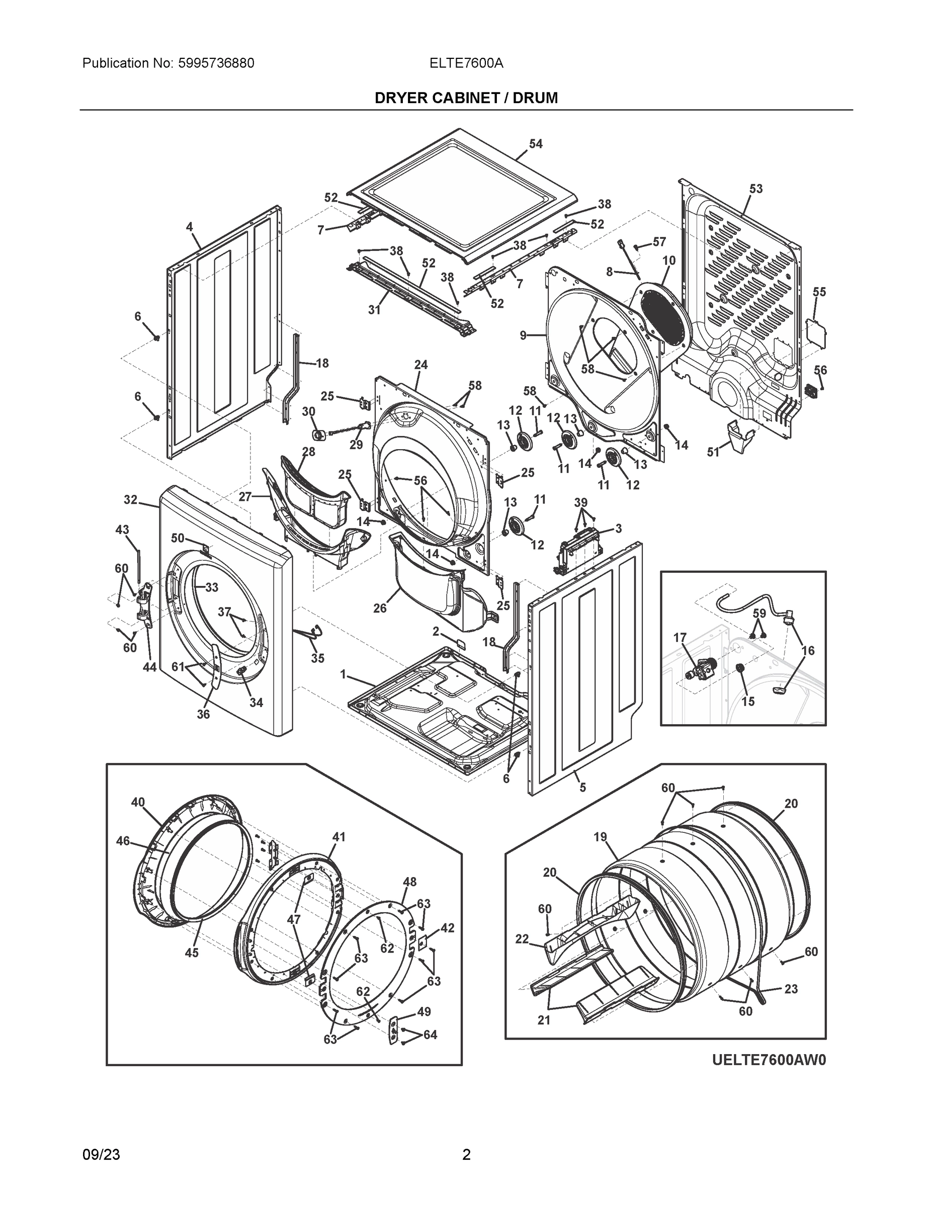 02 - DRYER CABINET / DRUM