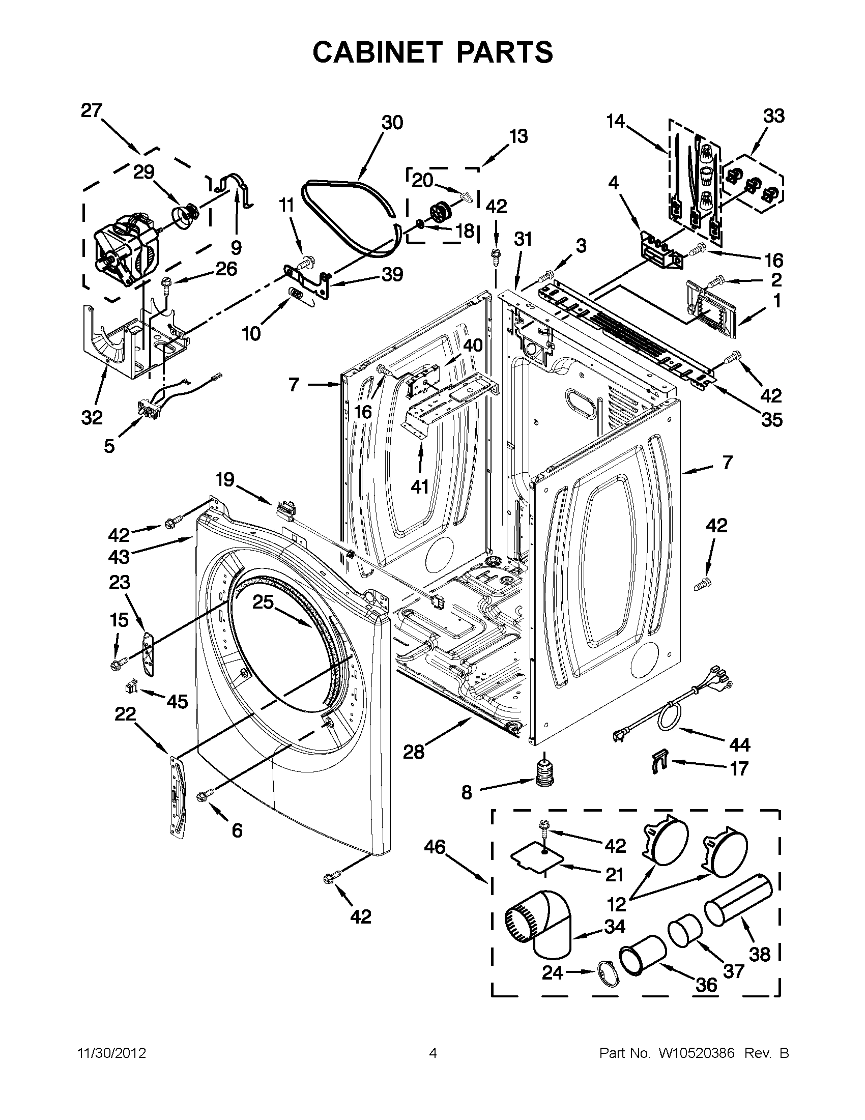 02 - CABINET PARTS
