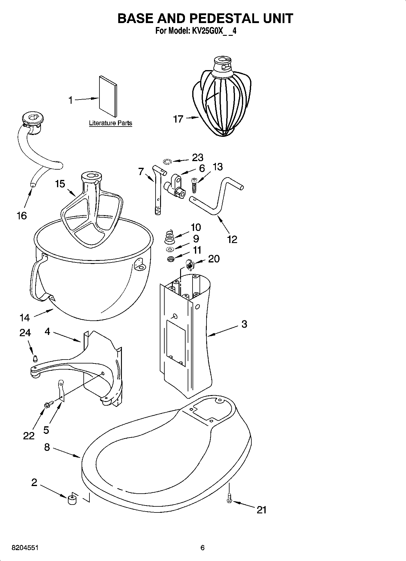 03 - BASE AND PEDESTAL UNIT, OPTIONAL PARTS