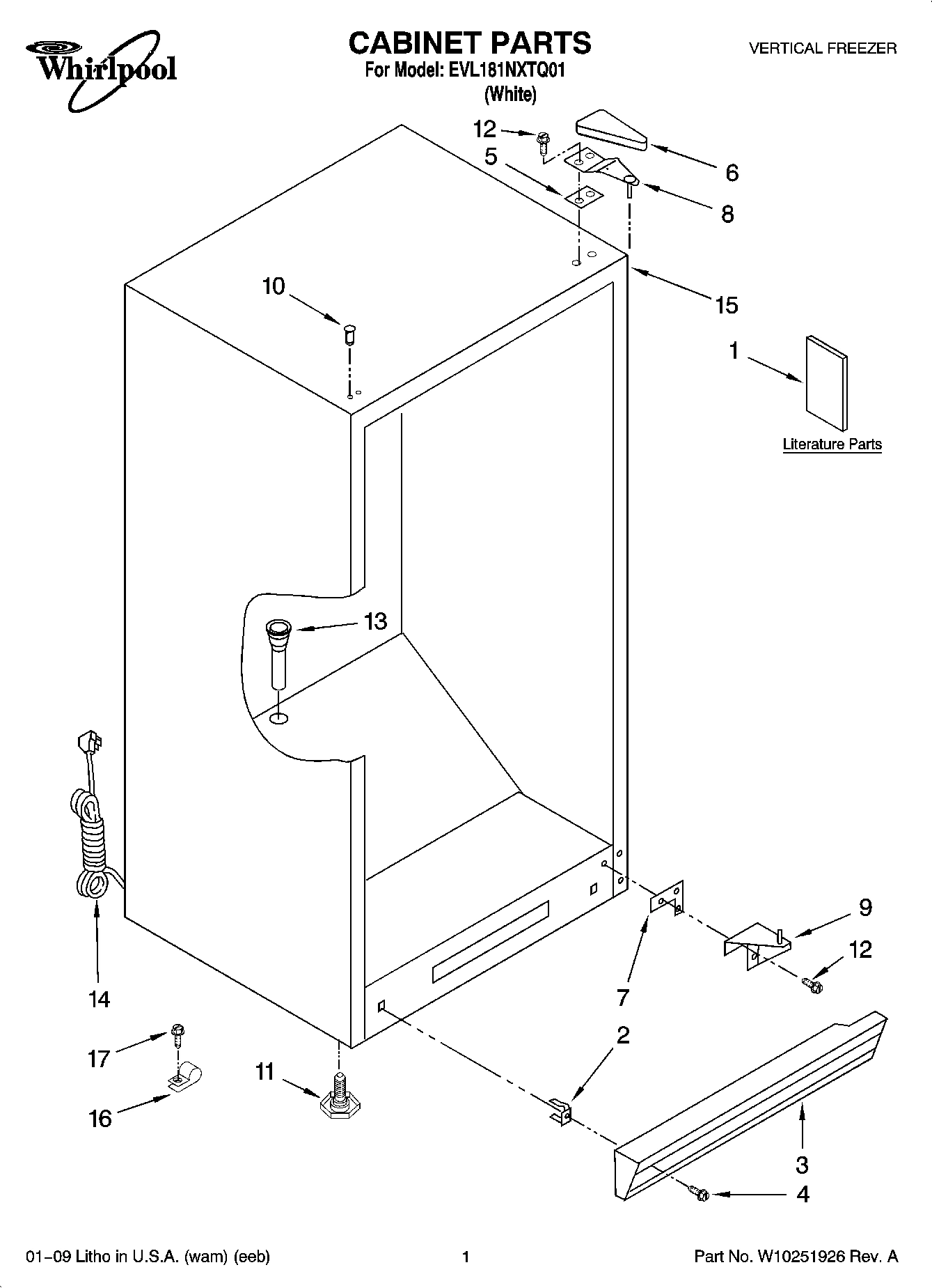 01 - CABINET PARTS