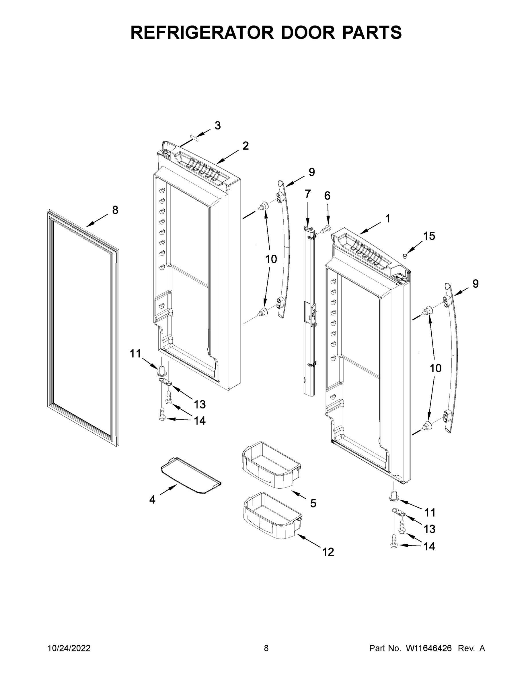 05 - REFRIGERATOR DOOR PARTS