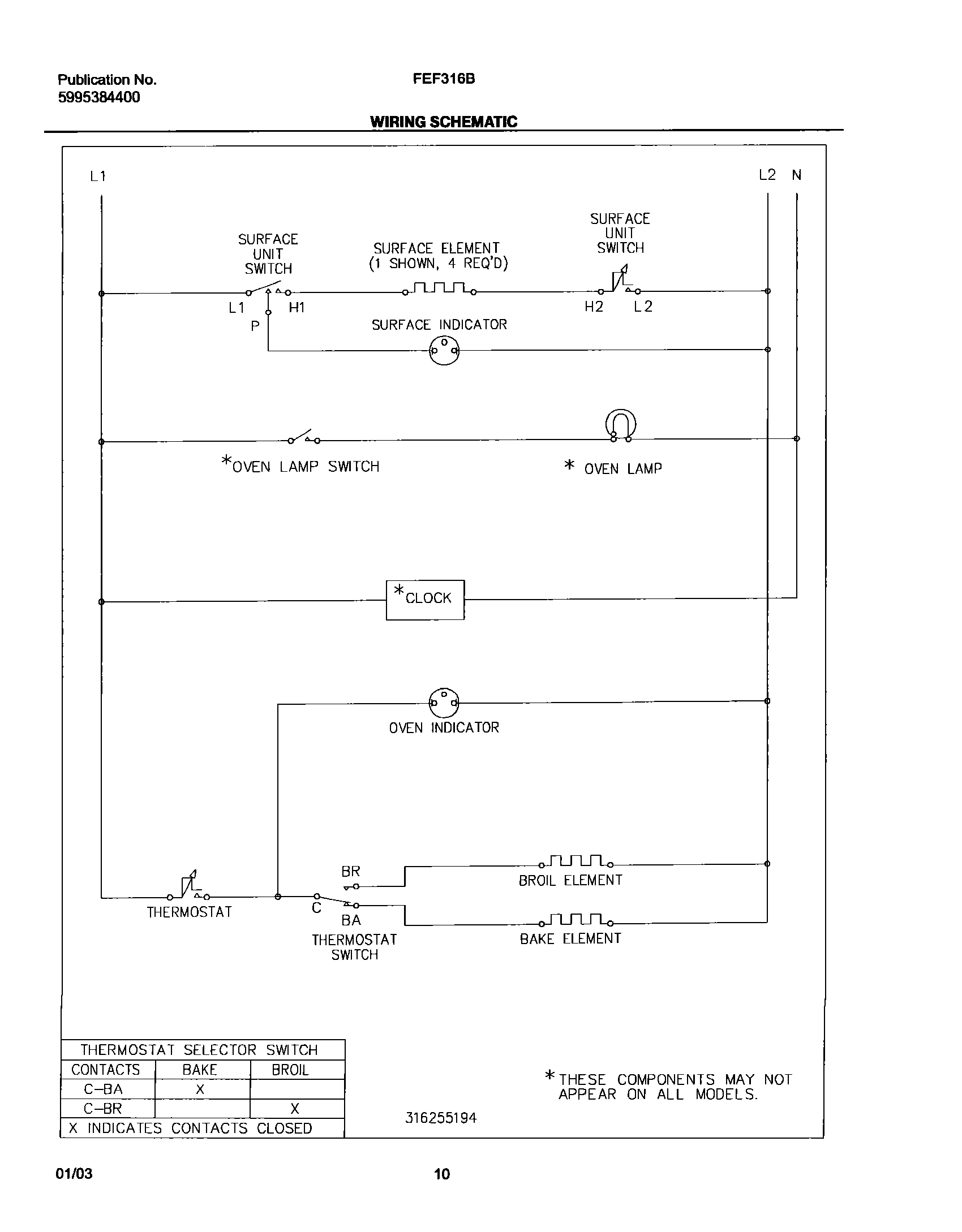 10 - WIRING SCHEMATIC
