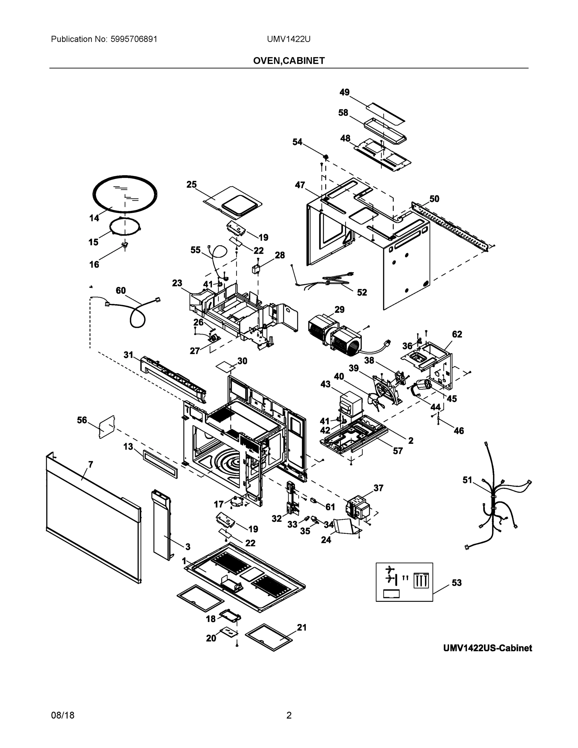 02 - OVEN,CABINET