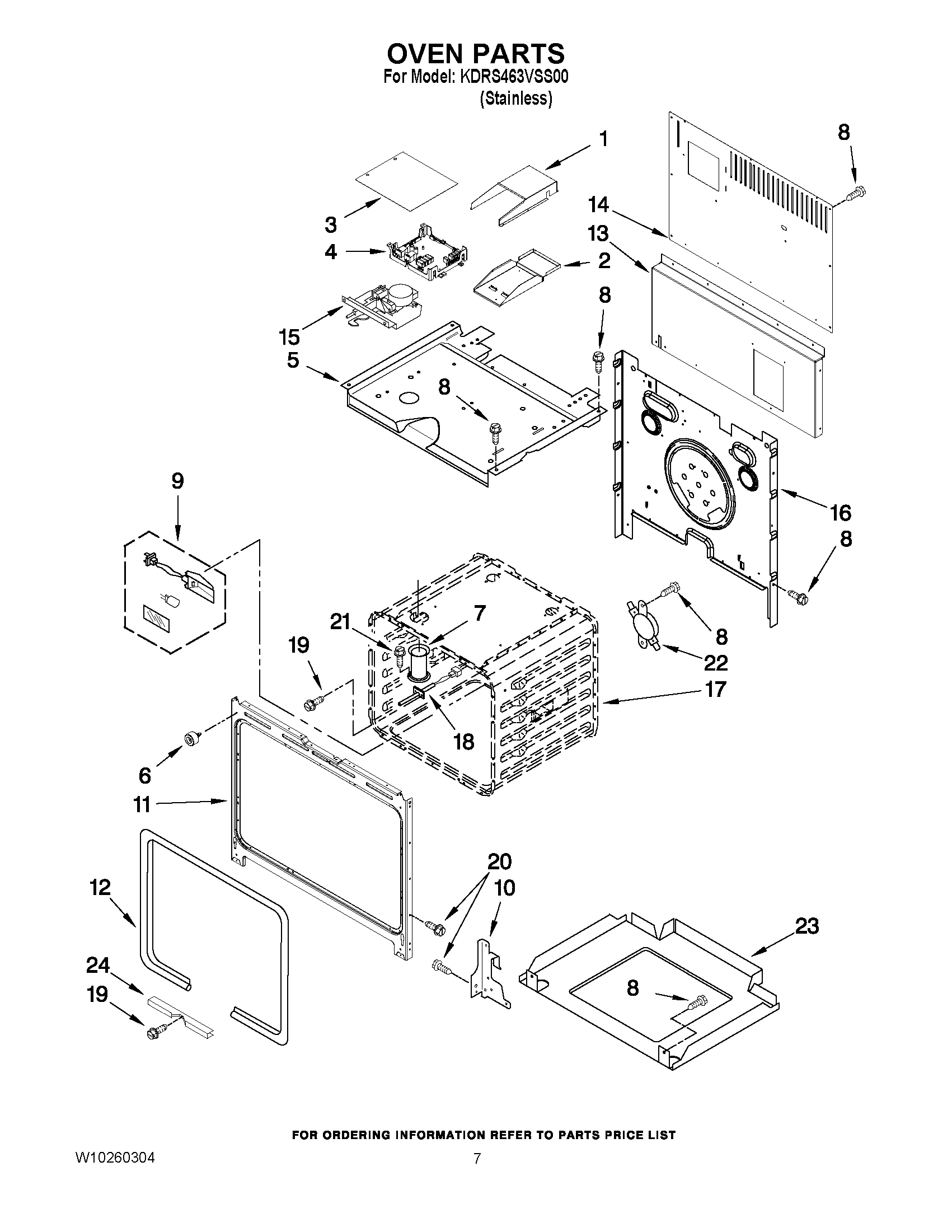 05 - OVEN PARTS
