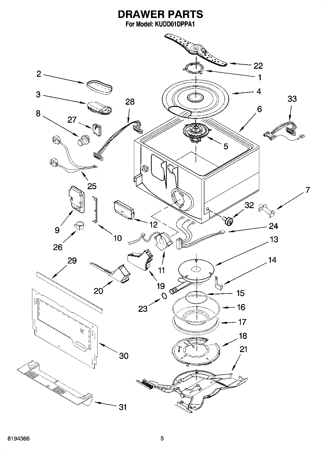 05 - DRAWER PARTS
