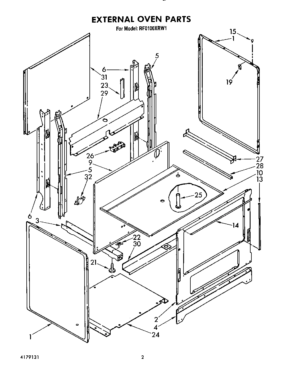 02 - EXTERNAL OVEN, LIT/OPTIONAL