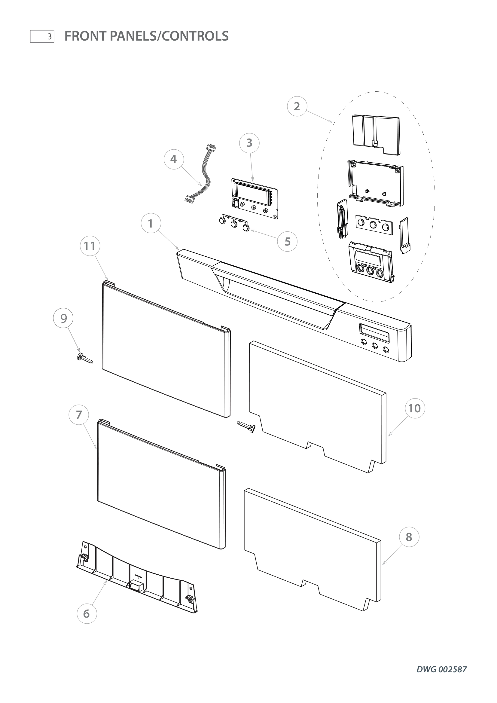 FRONT PANELS/CONTROLS