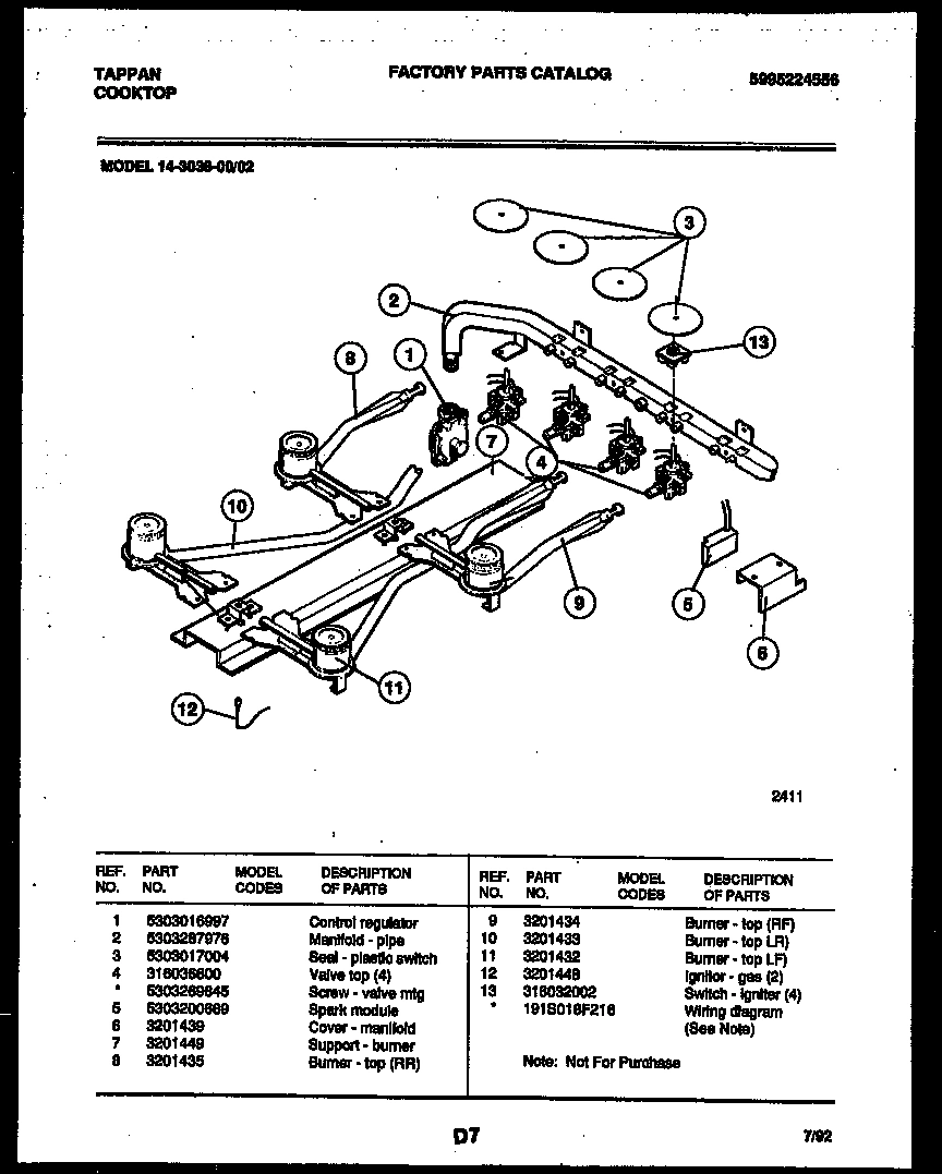 03 - BURNER, MANIFOLD AND GAS CONTROL