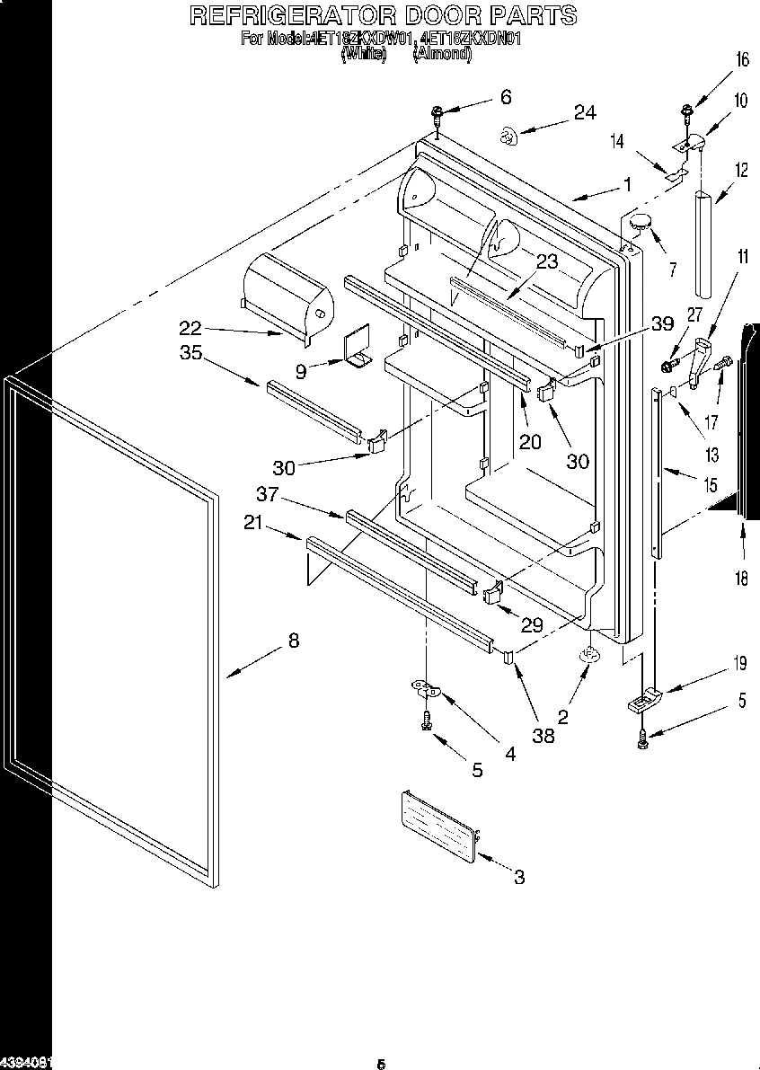 04 - REFRIGERATOR DOOR