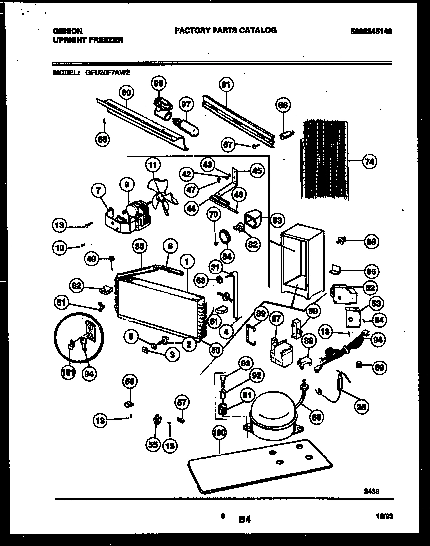 04 - SYSTEM AND AUTOMATIC DEFROST PARTS