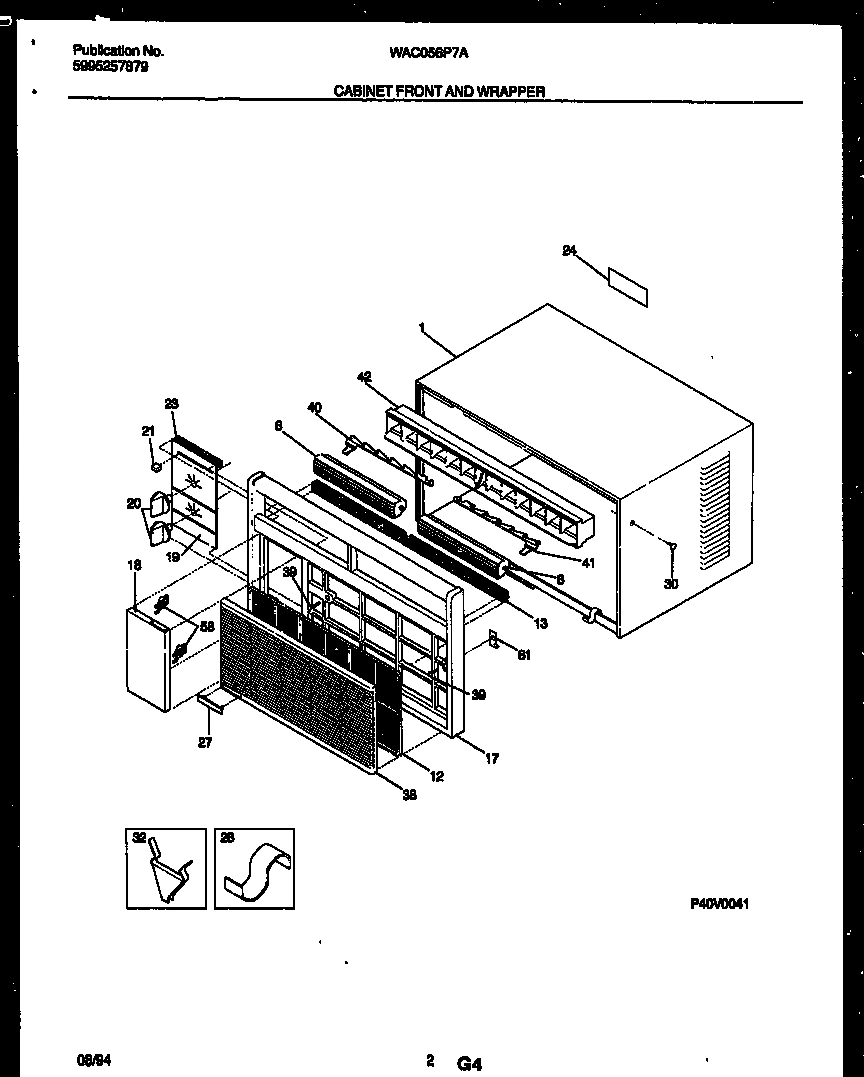 02 - CABINET FRONT AND WRAPPER