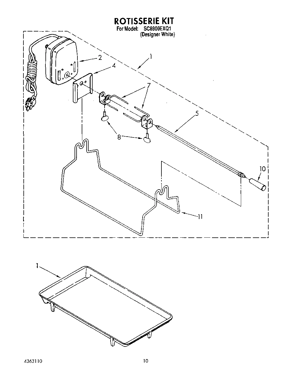 08 - ROTISSERIE KIT