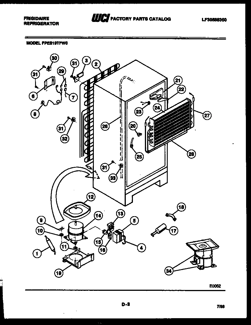 06 - SYSTEM AND AUTOMATIC DEFROST PARTS