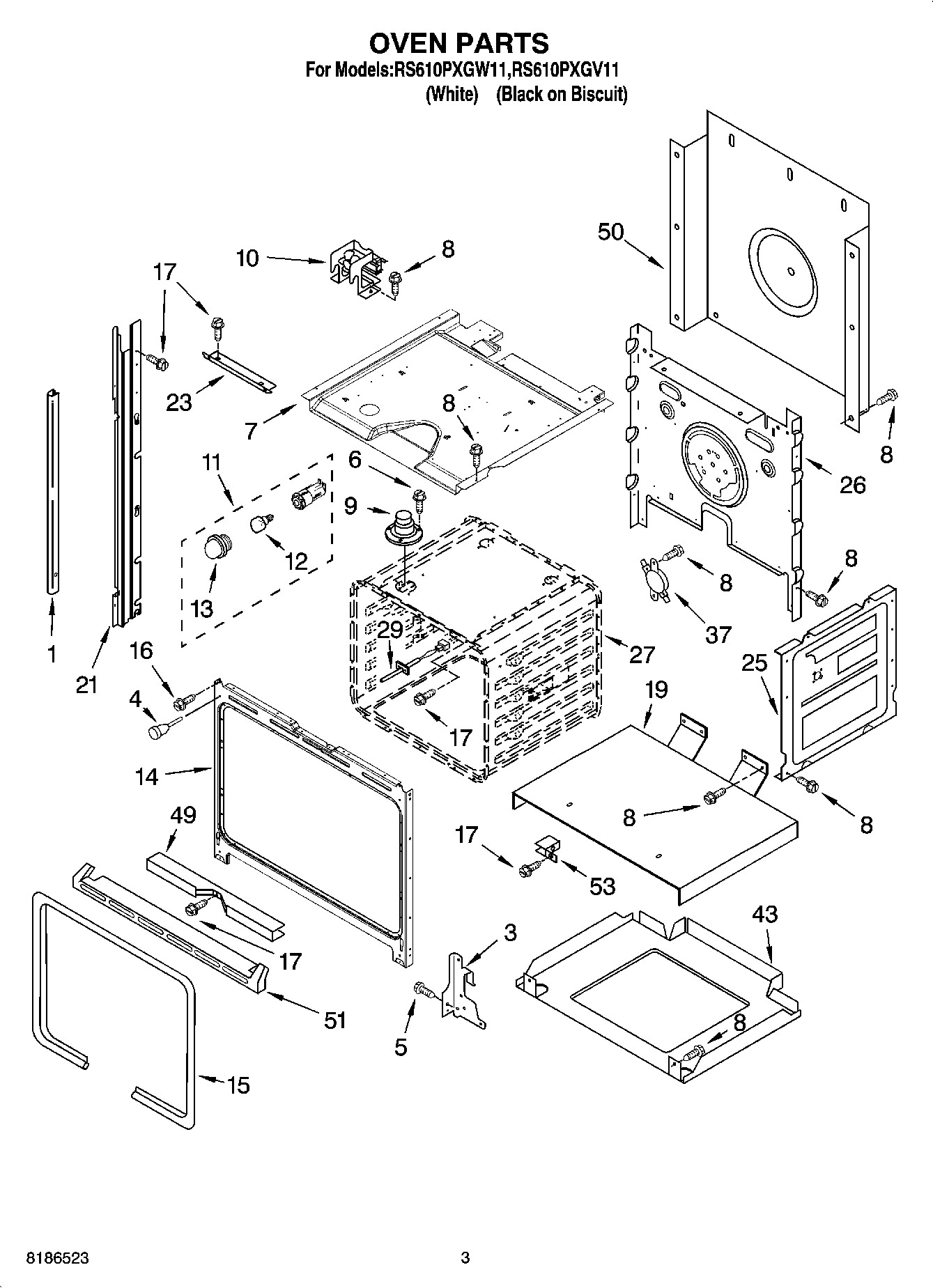 03 - OVEN PARTS