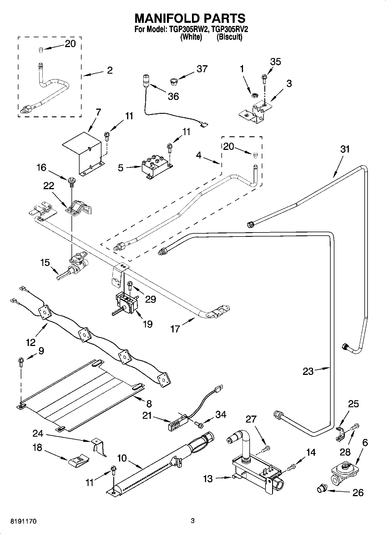 03 - MANIFOLD PARTS