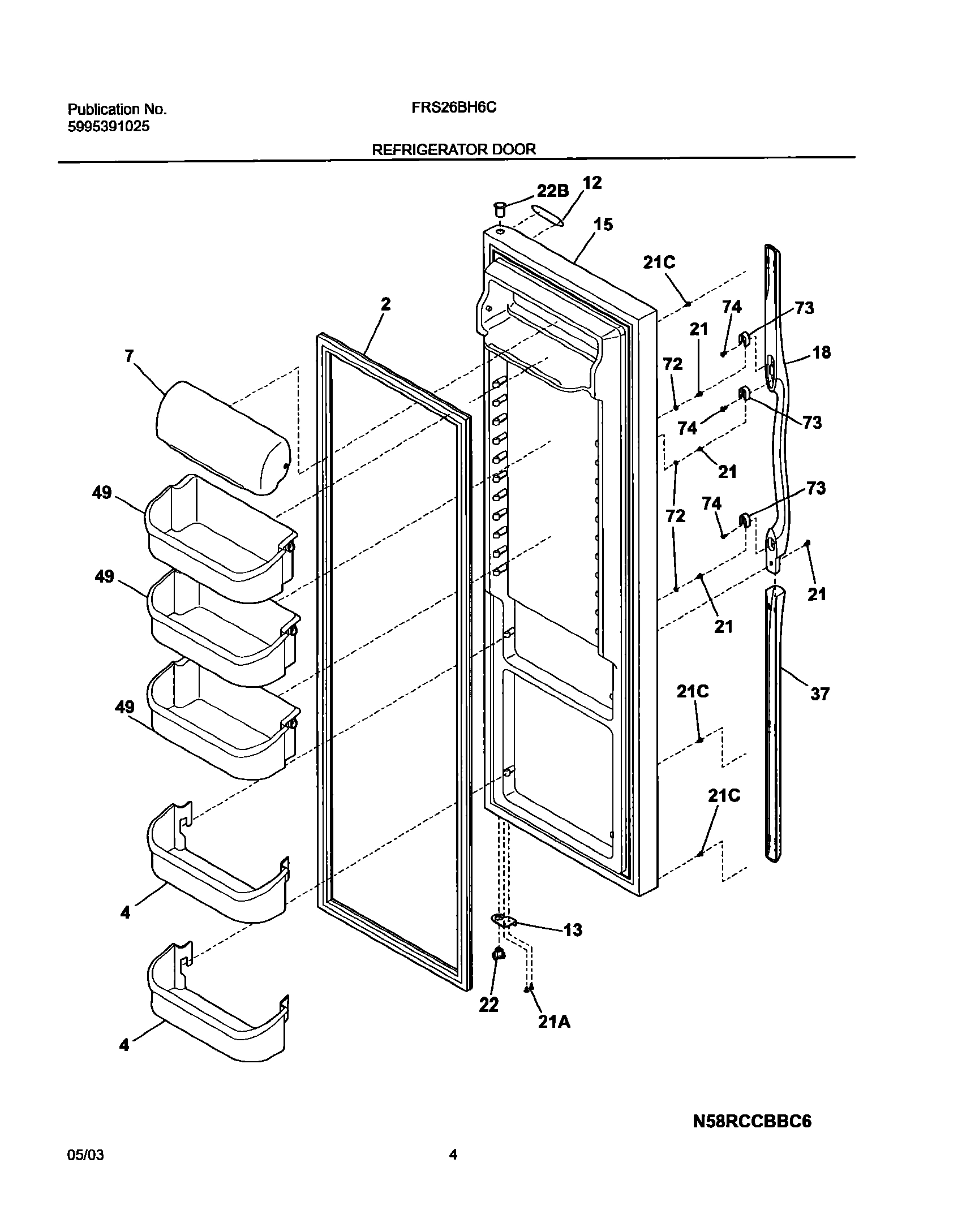 05 - REFRIGERATOR DOOR