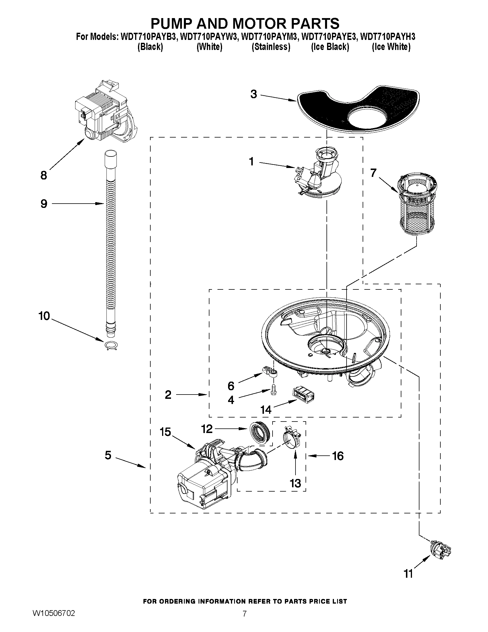 06 - PUMP AND MOTOR PARTS
