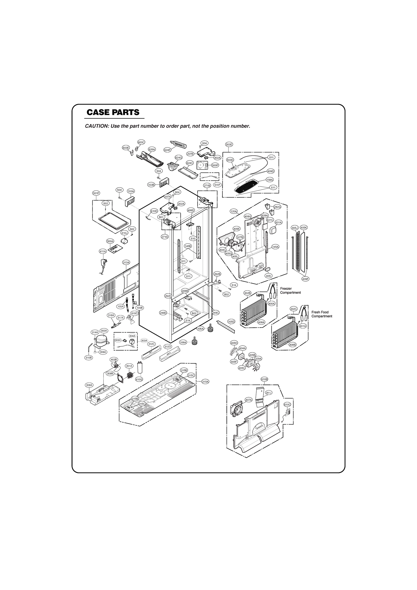 CASE PARTS