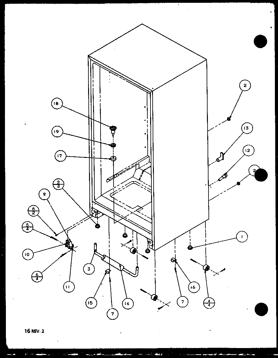 01 - CABINET BOTTOM AND BACK
