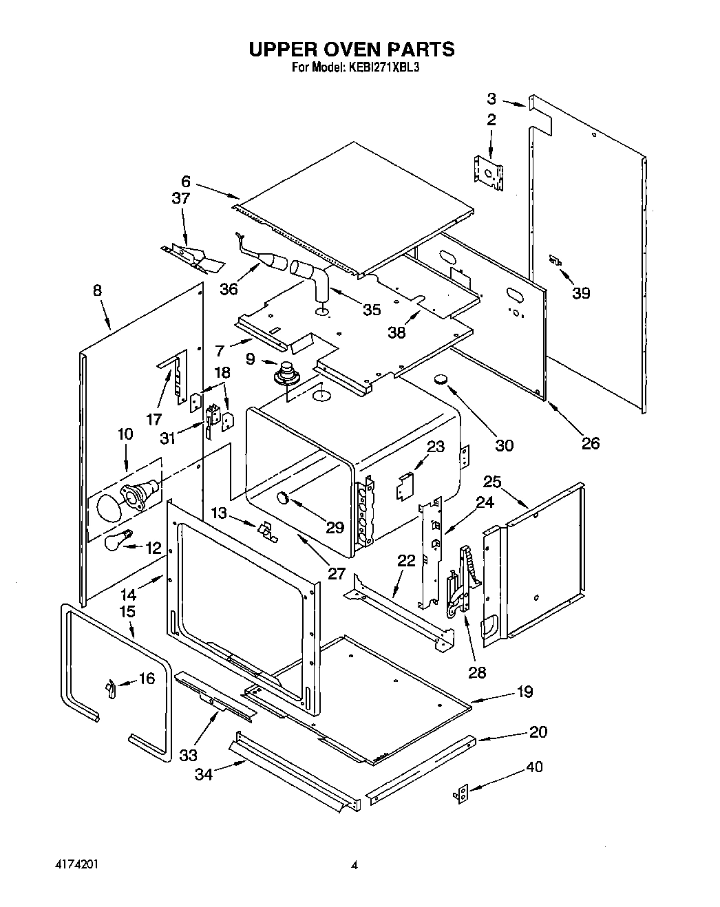 03 - UPPER OVEN, OPTIONAL