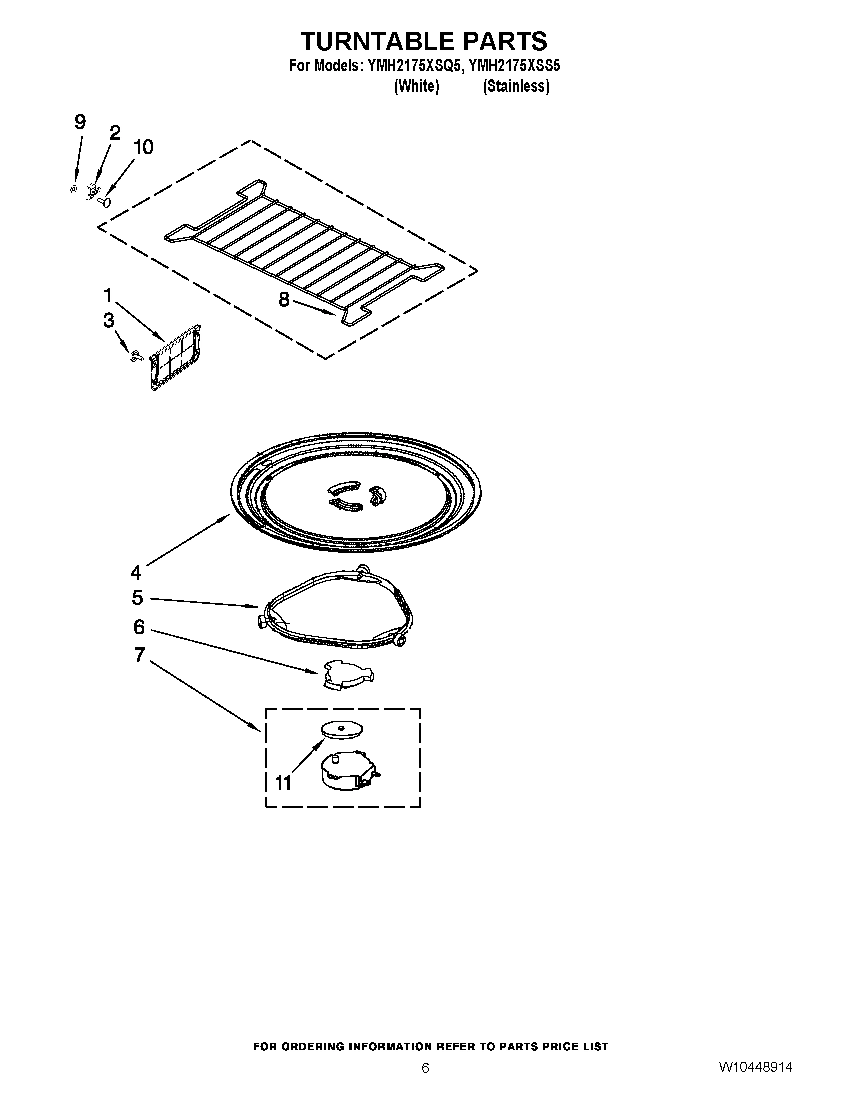 05 - TURNTABLE PARTS