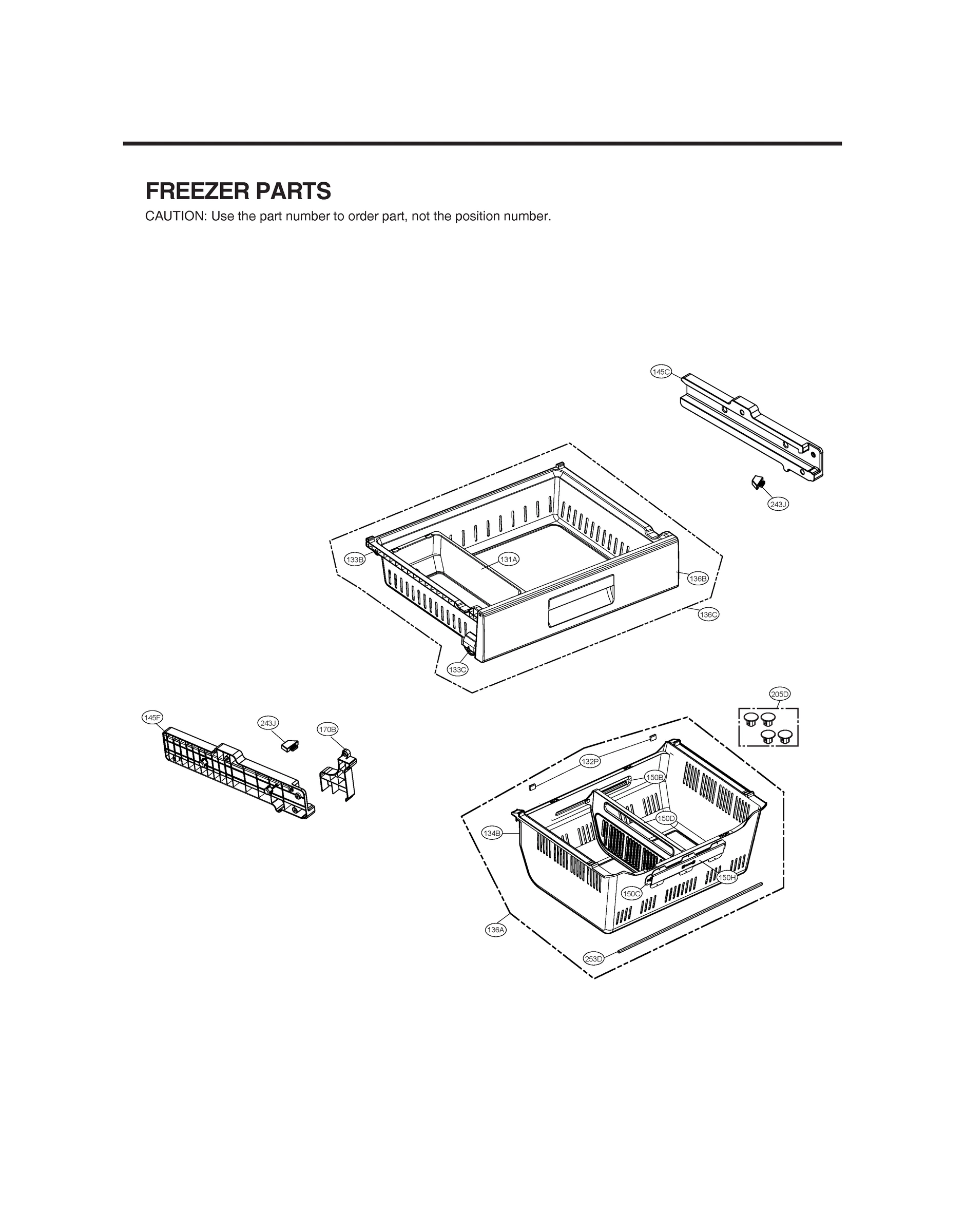 FREEZER PARTS