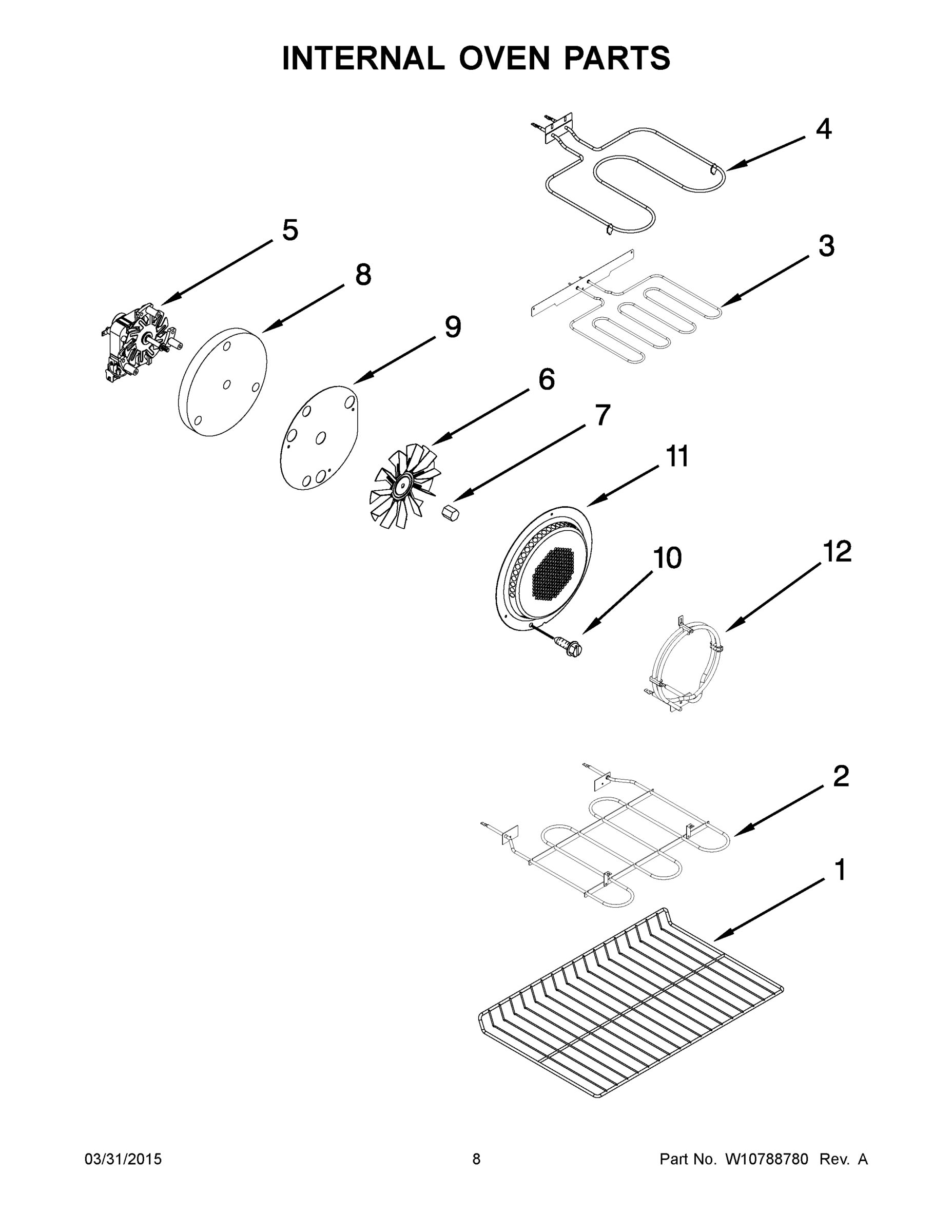05 - INTERNAL OVEN PARTS