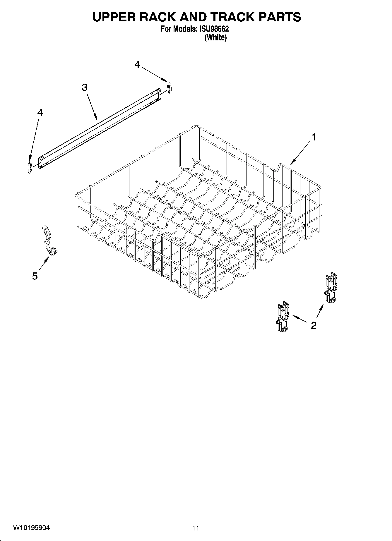 09 - UPPER RACK AND TRACK PARTS