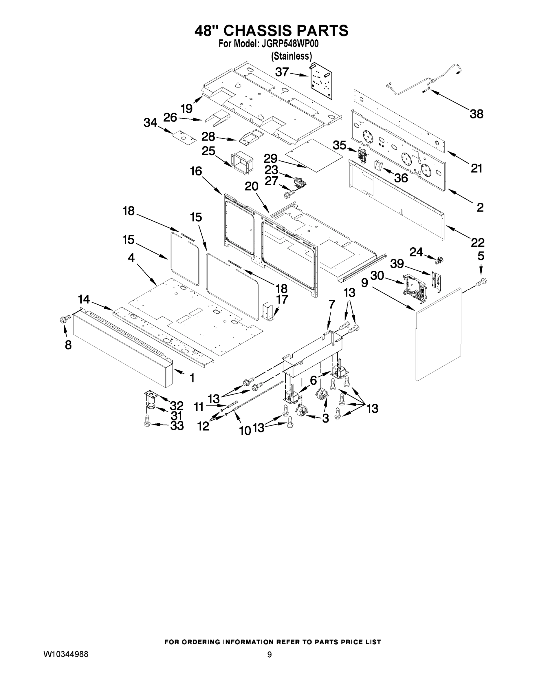 05 - 48`` CHASSIS PARTS