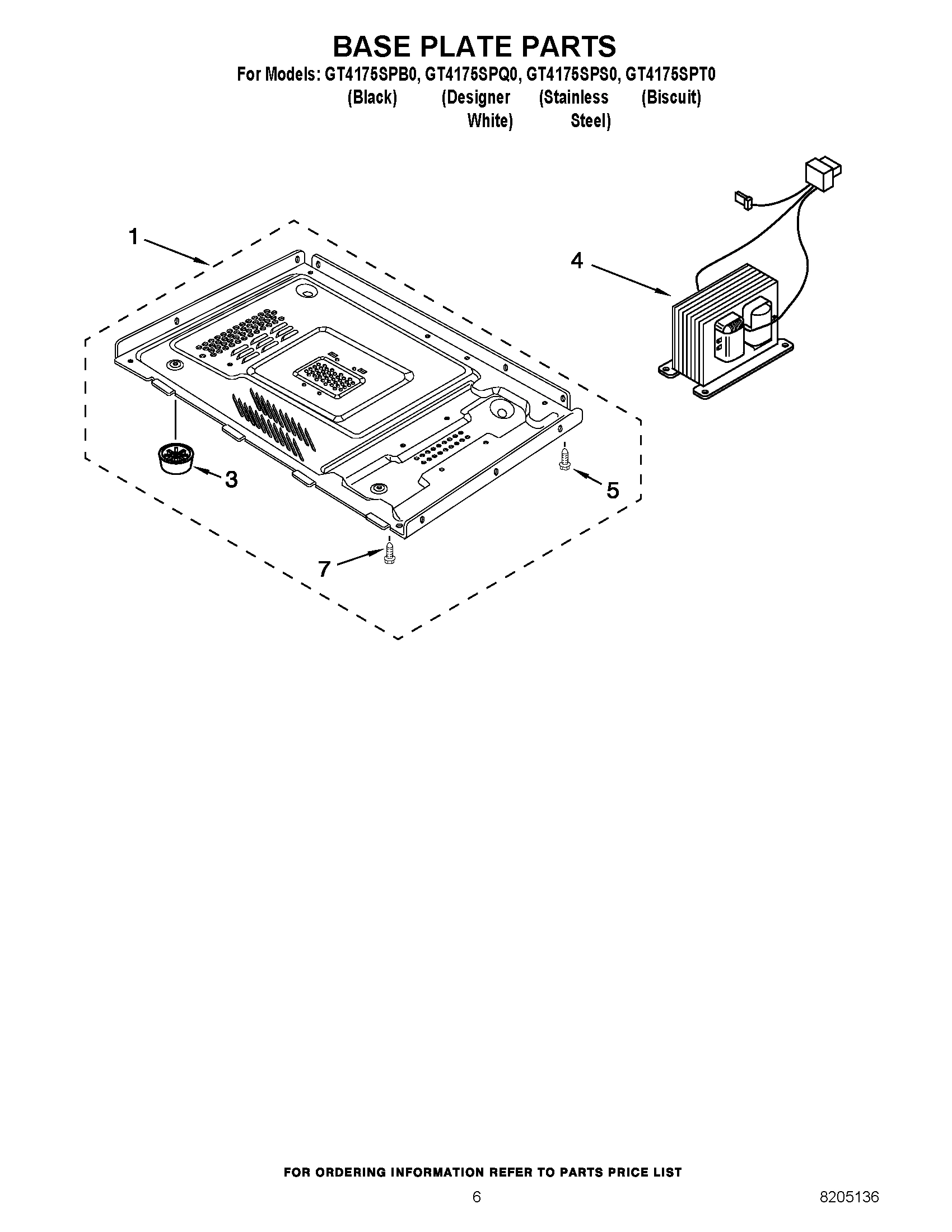 06 - BASE PLATE PARTS