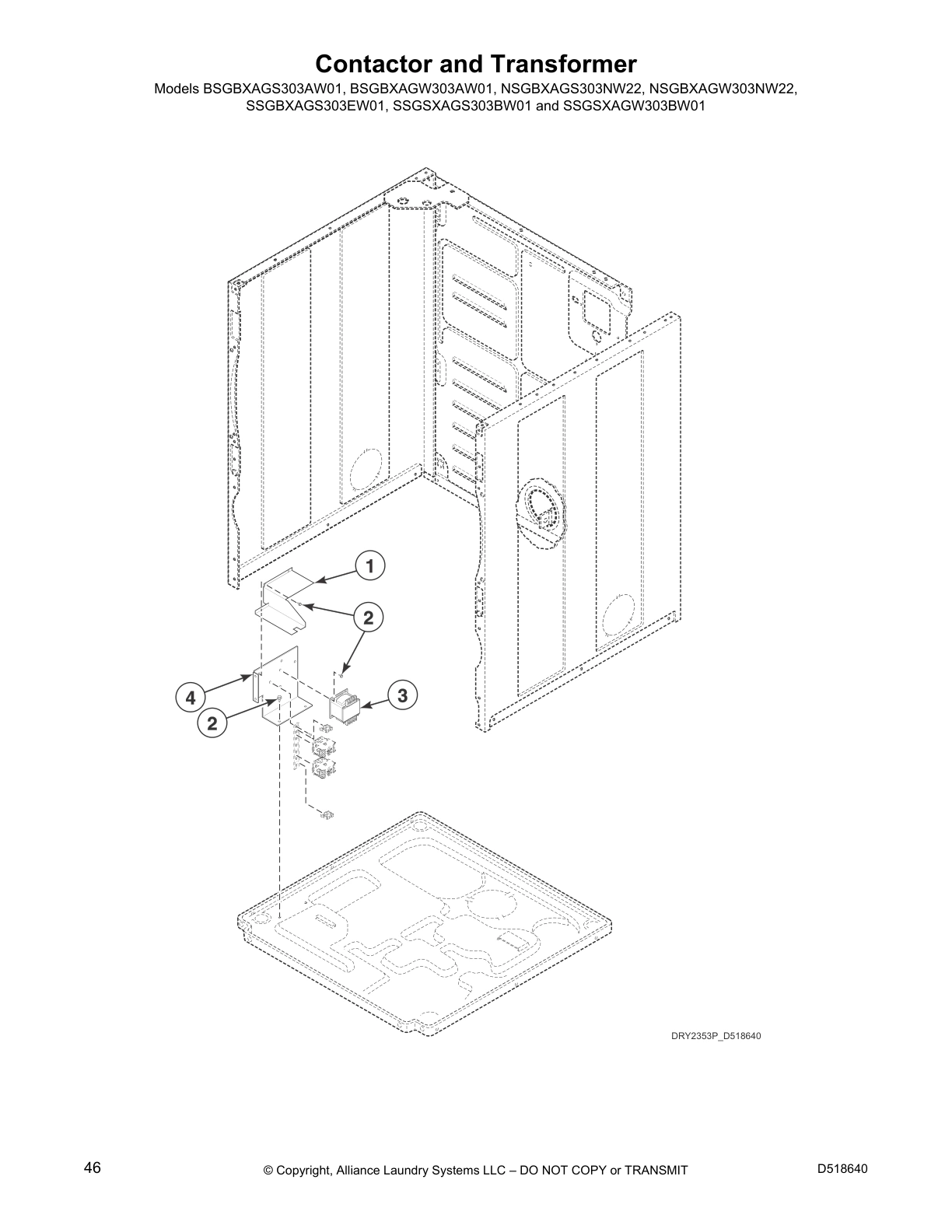 Contactor and Transformer