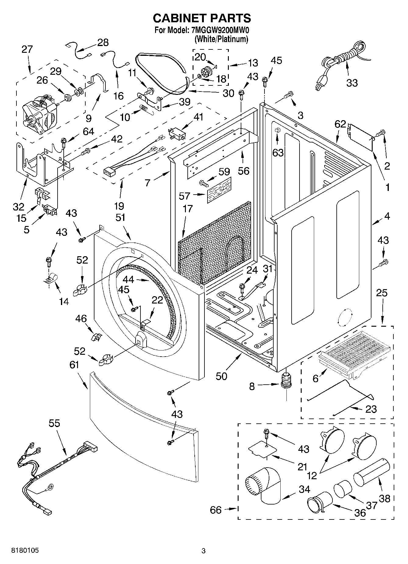 02 - CABINET PARTS