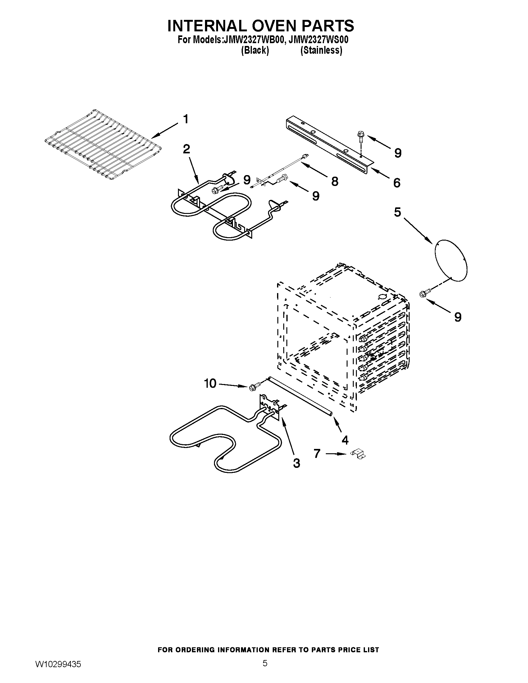 03 - INTERNAL OVEN PARTS