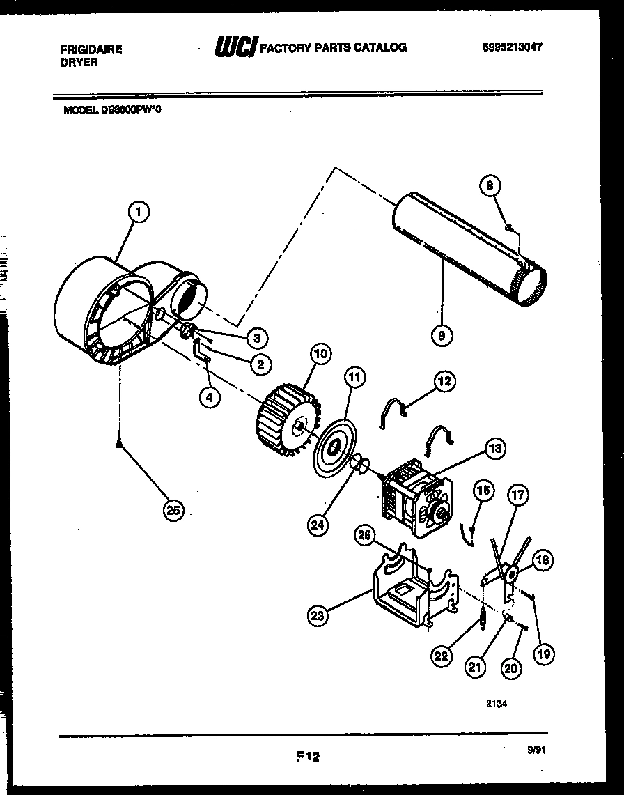 05 - BLOWER AND DRIVE PARTS