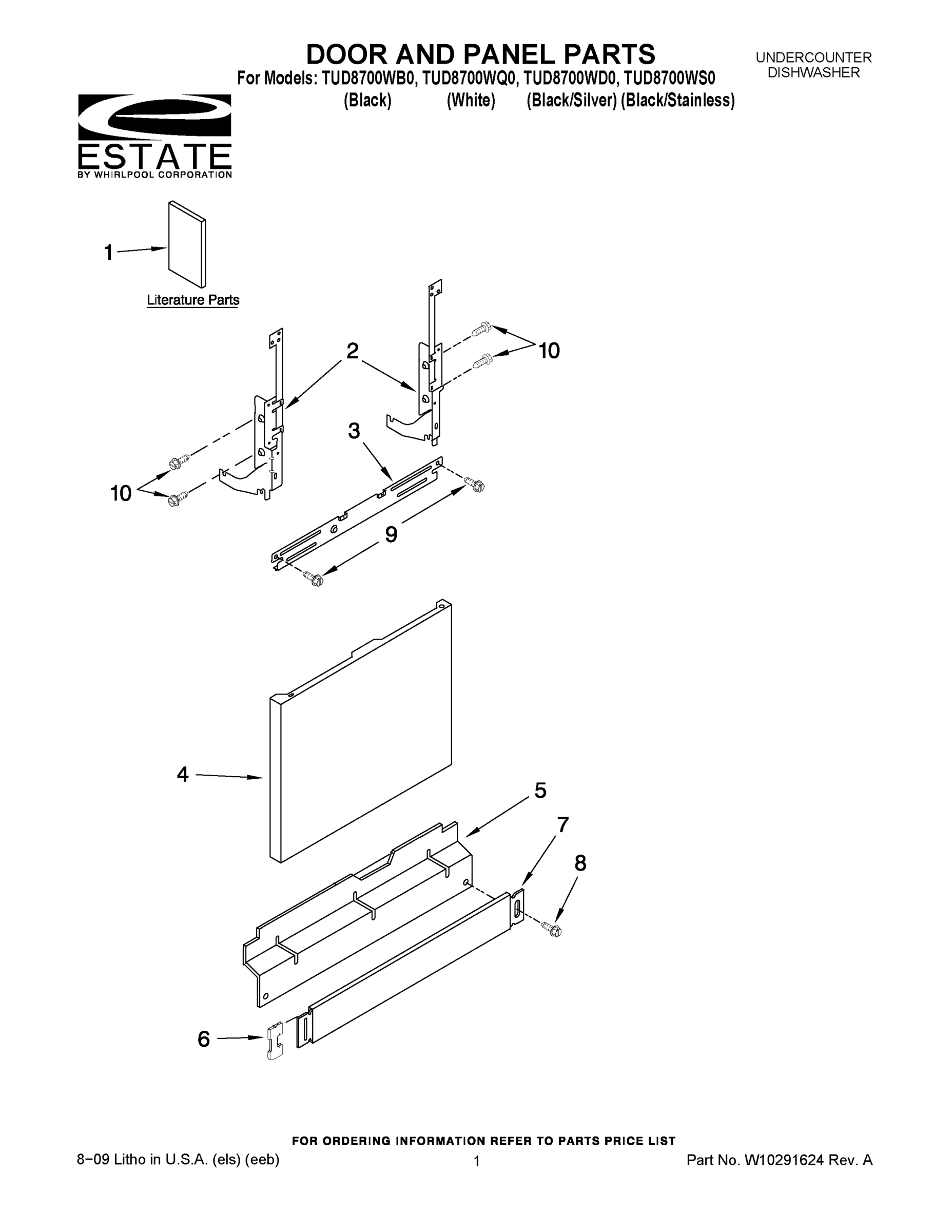 01 - DOOR AND PANEL PARTS