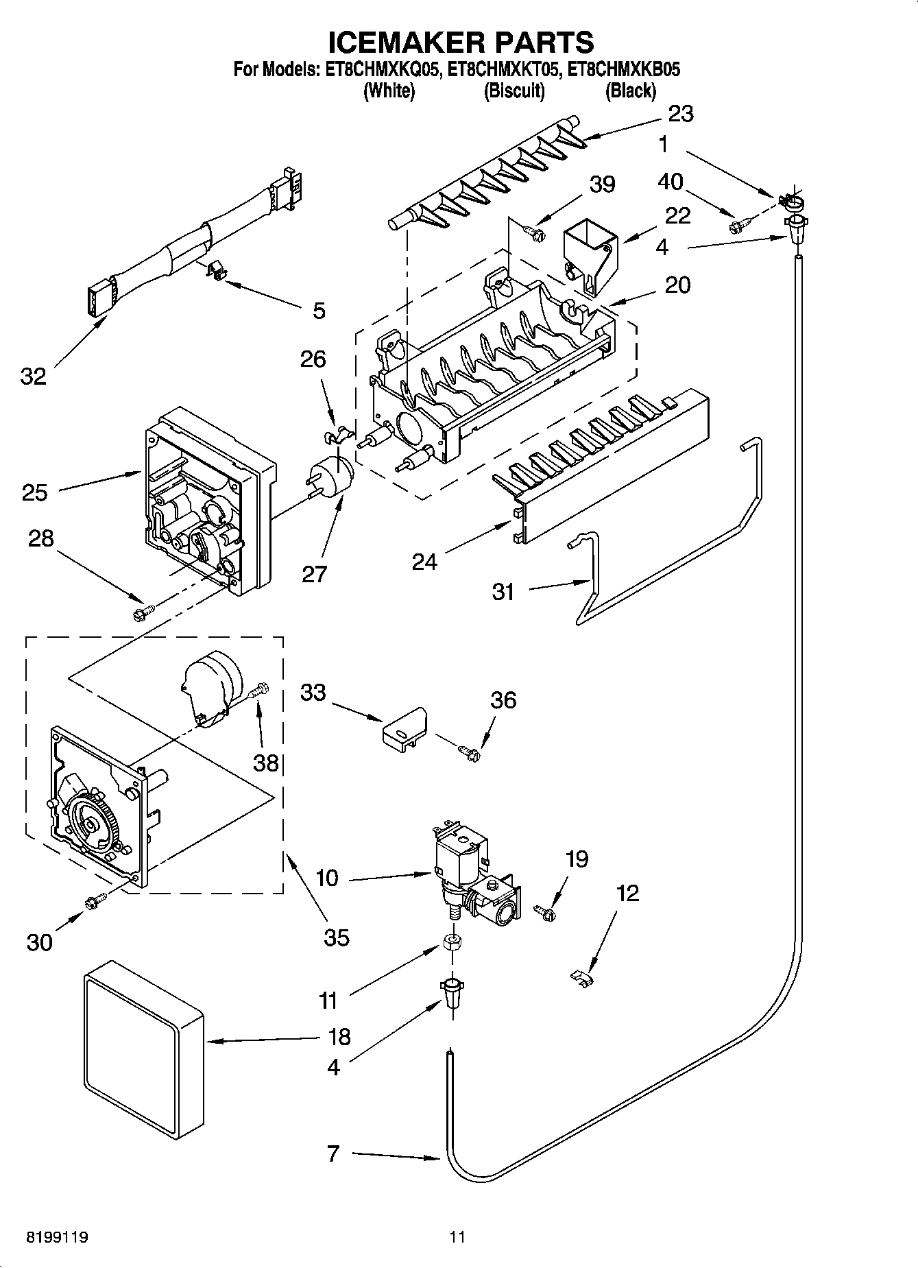 06 - ICEMAKER PARTS, OPTIONAL PARTS