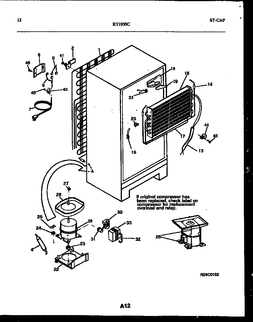 07 - SYSTEM AND AUTOMATIC DEFROST PARTS