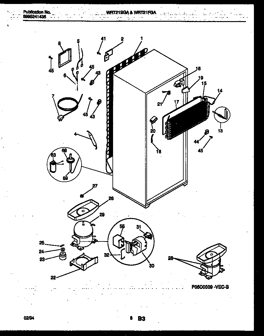 05 - SYSTEM AND AUTOMATIC DEFROST PARTS