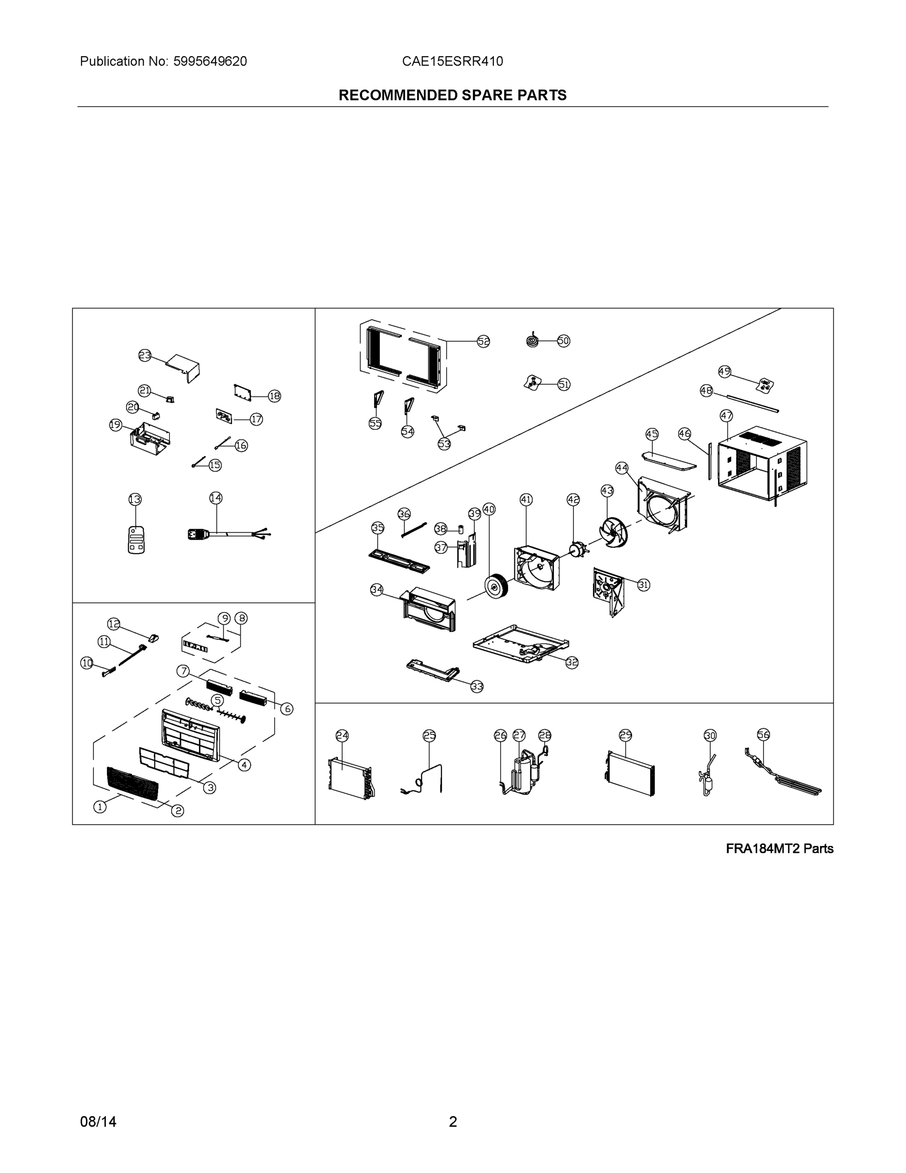 02 - RECOMMENDED SPARE PARTS