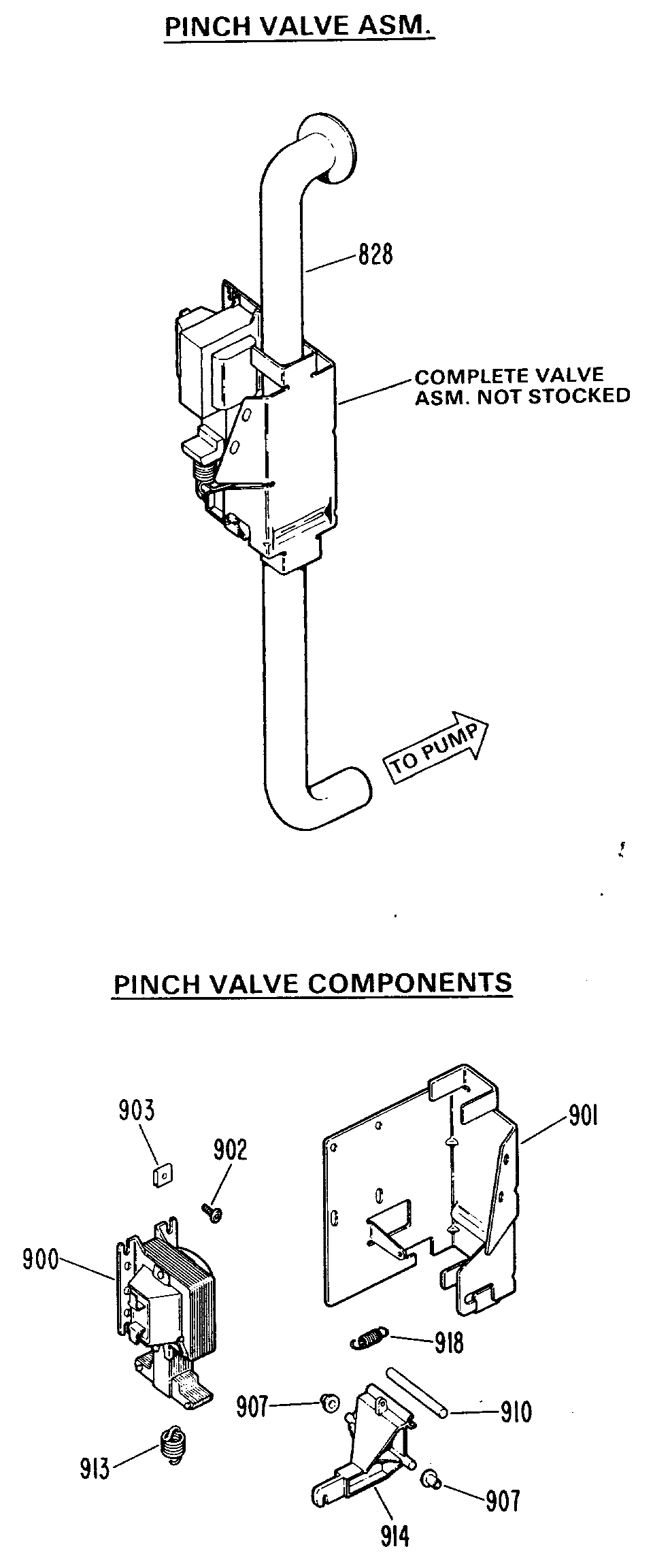 PINCH VALVE ASM.