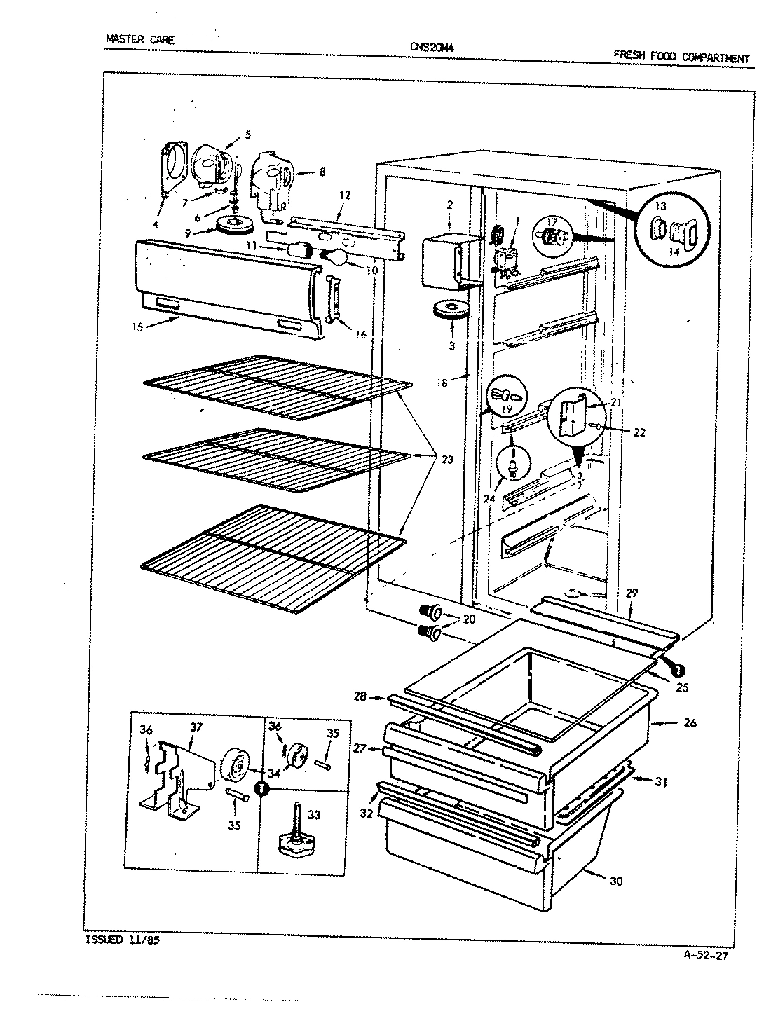 01 - FRESH FOOD COMPARTMENT