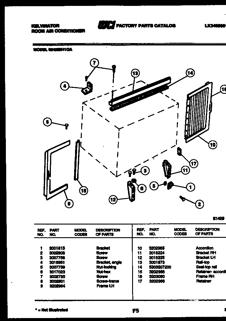 07 - CABINET AND INSTALLATION PARTS