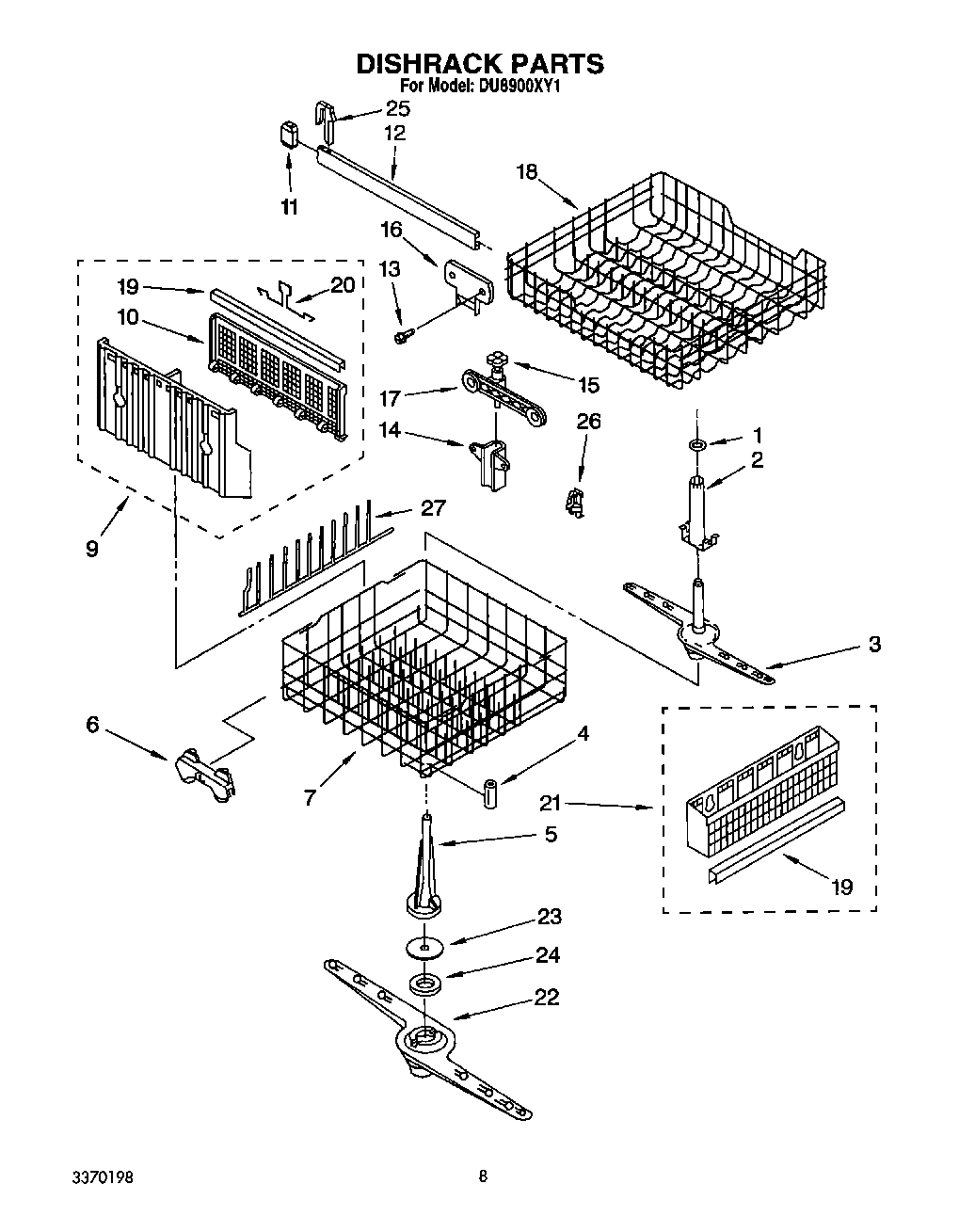 06 - DISHRACK, LIT/OPTIONAL